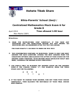 6TH MOCK Math G8 2006.docx